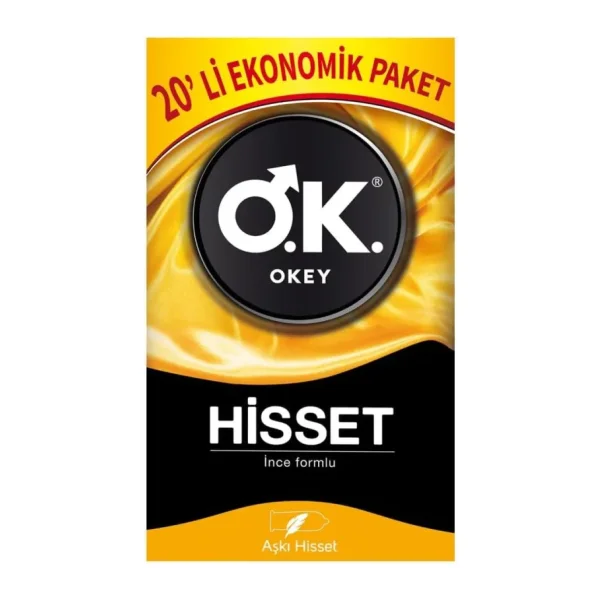 Okey Hisset 20'li Prezervatif