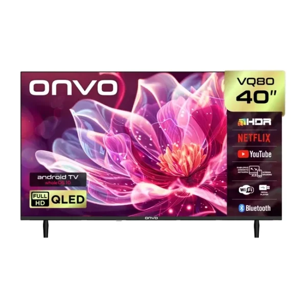 Onvo 40VQ80F2FA Fulll HD 40" 102 Ekran Uydu Alıcılı Smart QLED TV