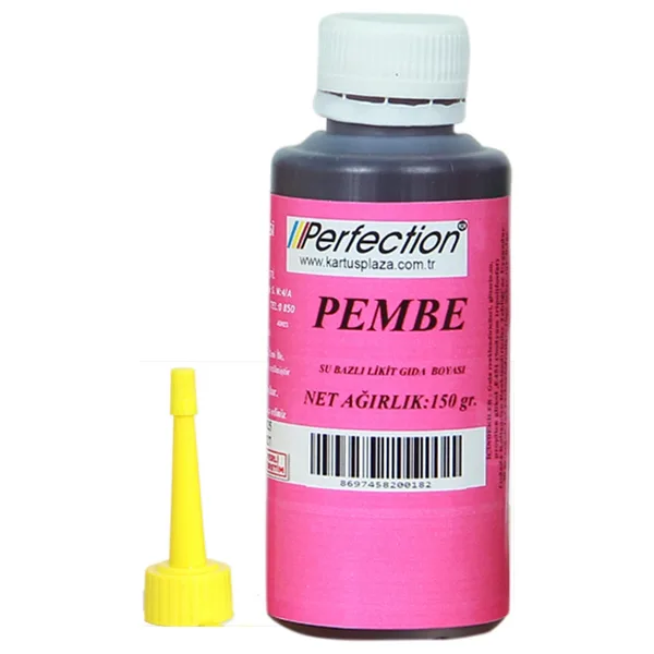 Perfection CHEF Sıvı Su Bazlı Likit Gıda Boyası PEMBE 150 gr.