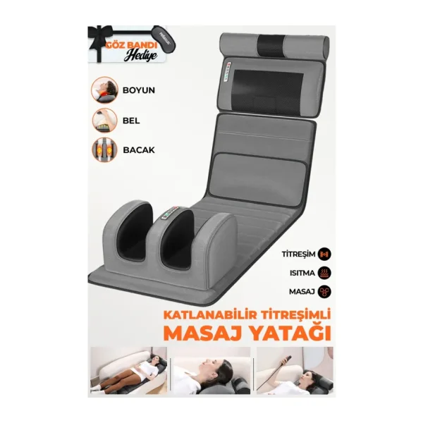 Relaxus RLX20 Isıtmalı Masaj Yatağı