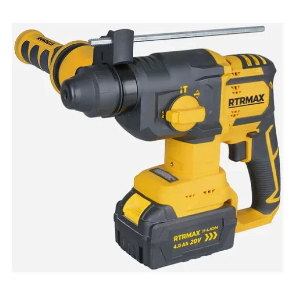 Rtrmax RTS5045HP Elektro Pnömatik Çift Akülü 4 Ah Kırıcı-Delici