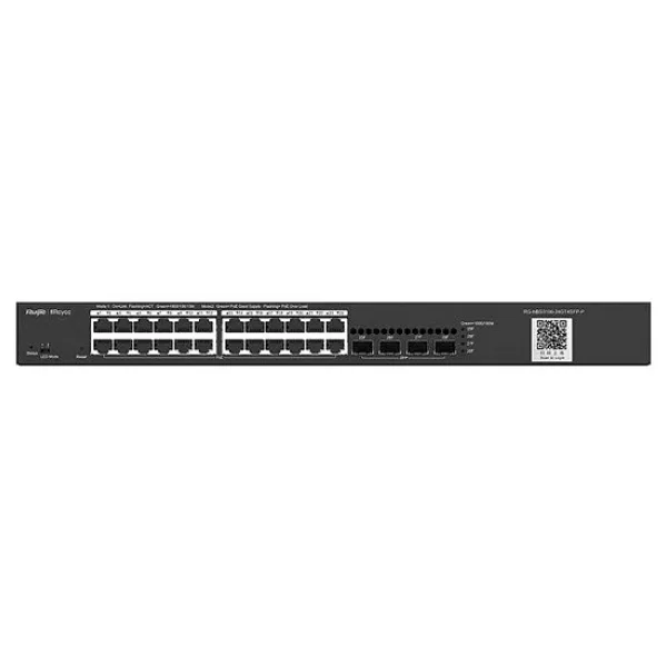 Ruijie RG-NBS3100-24GT4SFP-P 24 Port 10/100/1000 Mbps Gigabit Switch