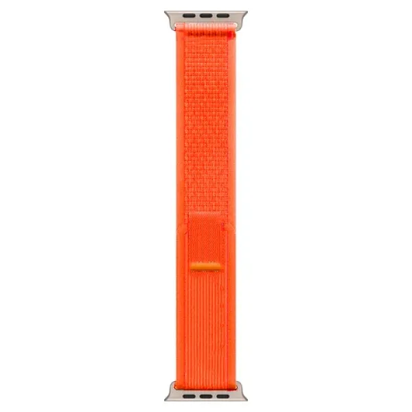 Schitec 42-44Mm Yeni Nesil Apple Uyumlu Akıllı Saat Kordonu Hasır Turuncu