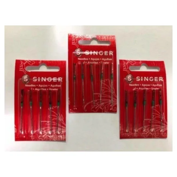 Singer 3 Paket 9 Numara Dikiş Makinası İğnesi (Penye,Jarse)