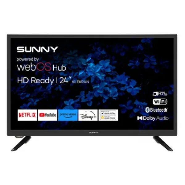 Sunny SN24LEDI262C-S HD 27" 61 Ekran Uydu Alıcılı Smart LED TV