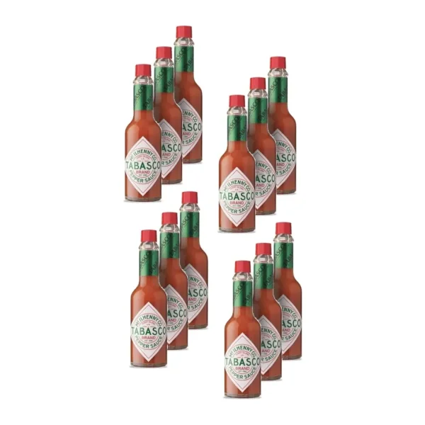 Tabasco Acı Biber Sosu 60 ml x 12 Adet - 720 ml