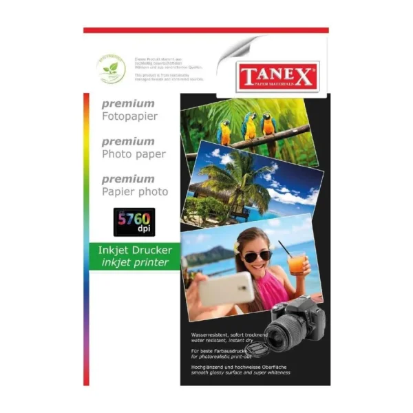 Tanex A4 240 gr. Fotoğraf Kağıdı 20 Li