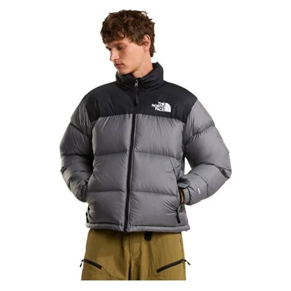 The North Face 1996 Retro Nuptse NF0A3C8DRPI1 Kaz Tüyü Gri Erkek Şişme Mont