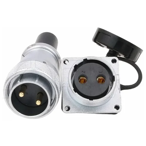 TPWS16 2 Pin 16mm Su Geçirmez Konnektör Takımı