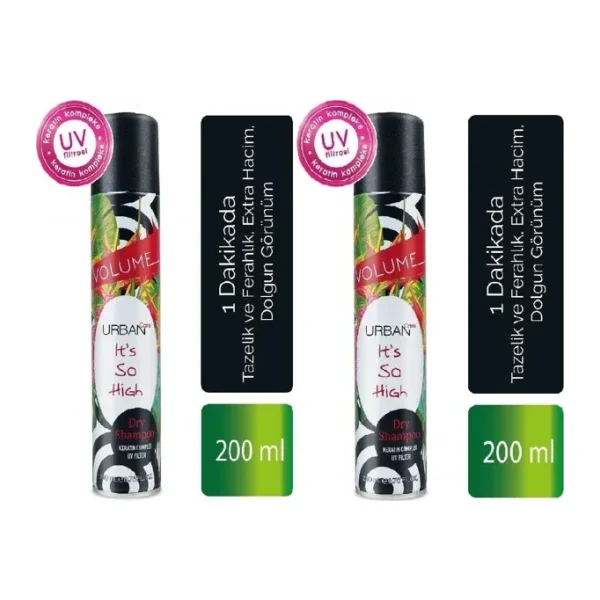 Urban Care It's So High Volume 200 ml 2 Adet Kuru Şampuan