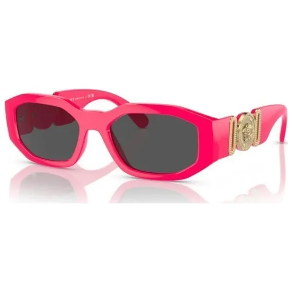 Versace Medusa Biggie VE4361 531887 Fuchsia-Dark Grey Güneş Gözlüğü