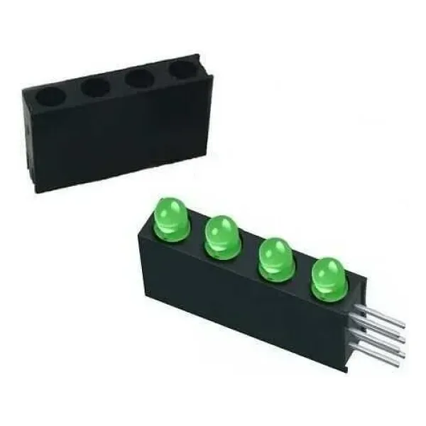4'lü Led Yuvası - 90 Derece