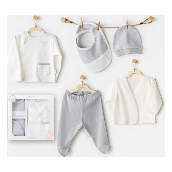 AndyWawa AC25700 Mommy's Little Star 5'li Hastane Çıkışı