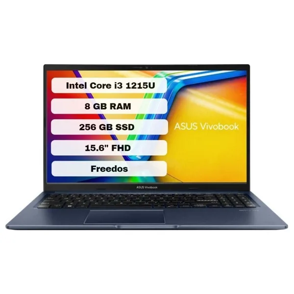 Asus Vivobook 15 X1502ZA-EJ1645 i3-1215U 8 GB 256 GB SSD UHD Graphics 15.6" Full HD Notebook