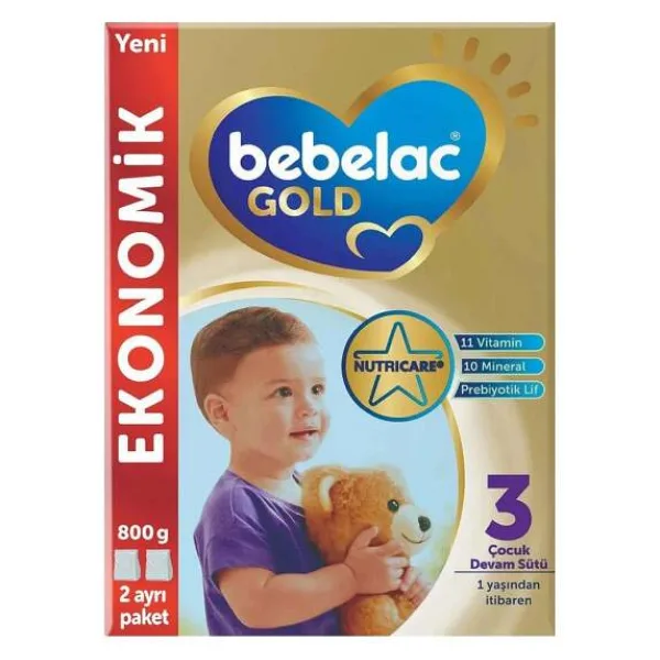 Bebelac Gold 3 Devam Sütü 800 gr