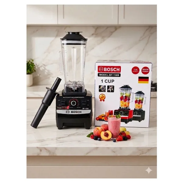 Bosch Multifonksiyonel Blender 2.5 Litre 9000W Yüksek Performanslı Smoothie ve Meyve Suyu Makinesi