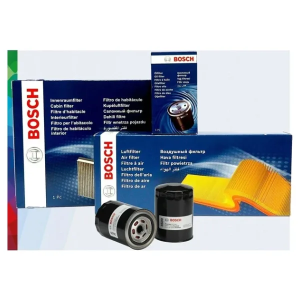 Bosch Toyota Verso 1.6 Filtre Bakım Seti 3'lü 2009-2016 Karbonlu