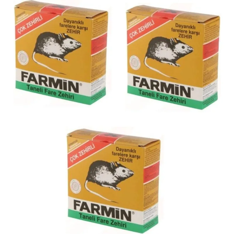 Buğday Fare Zehiri 250 Gr X3 Adet