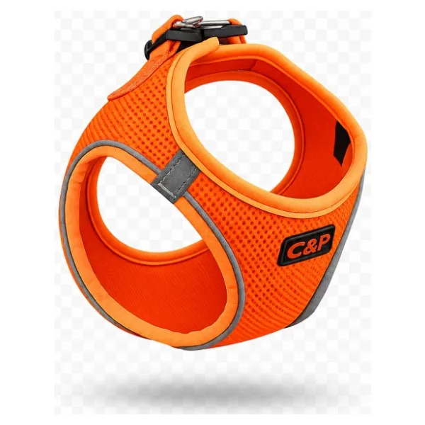 C&P Air Mesh Göğüs Tasması Turuncu XXS