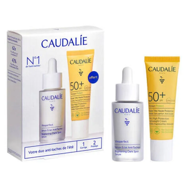 Caudalie Vinoperfect Serum 30 ml + Kırışıklık Karşıtı Güneş Koruyucu Spf 50 25 ml Set