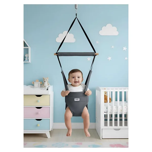 CKM Baby Hoppala Zıpzıp , Bebek Gelişimine Etkili , Yaylı Yüz Korumalı Bebek Salıncağı
