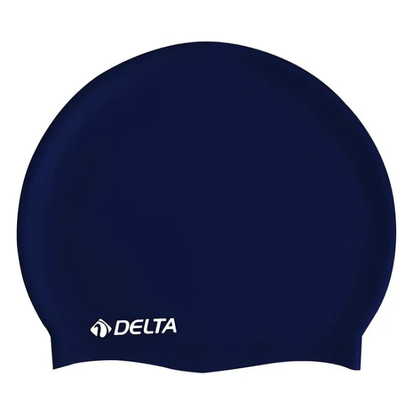 Delta Silikon Bone Deluxe Yüzücü Havuz ve Deniz Bonesi Düz Renk Lacivert