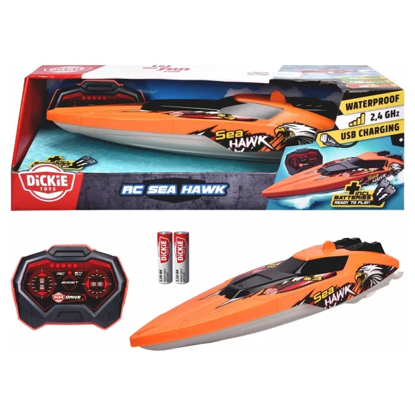 Dickie Uzaktan Kumandalı Sea Hawk Tekne Turuncu