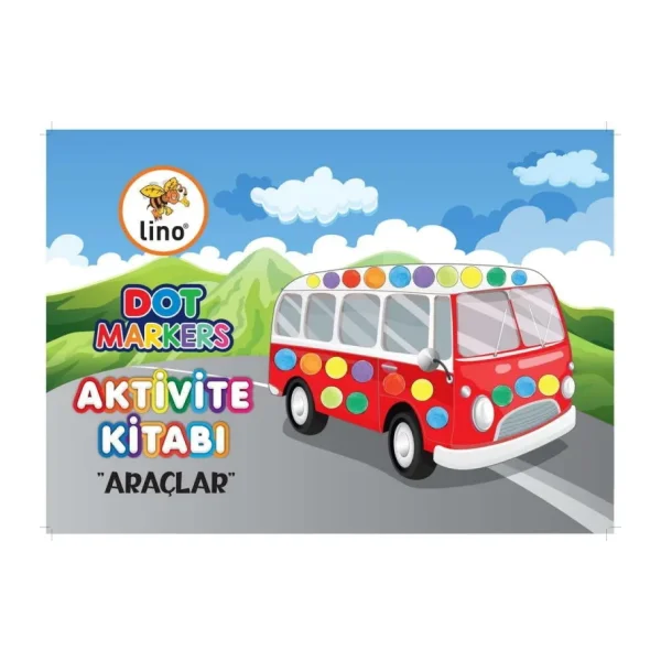Dot Markers Boyama Kitabı - Araçlar - Kolektif