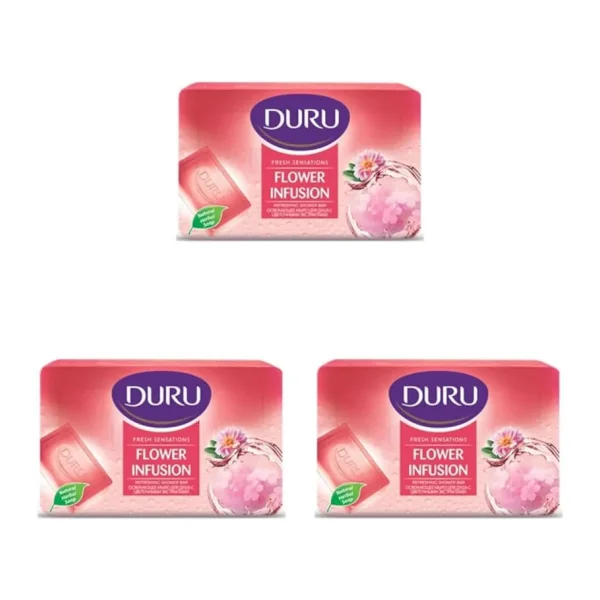 Duru Fresh Sensations Çiçek Tazeliği Kalıp Sabun 150 gr (3 paketi)
