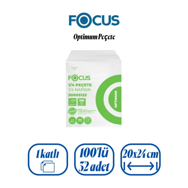 Focus Optimum 100'lü Kağıt Peçete
