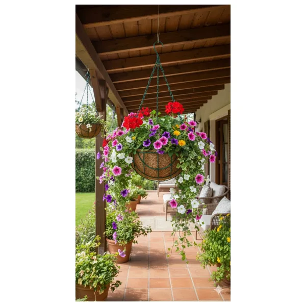 Gardener Koko Sepet Zincir Askılı 30cm Ø