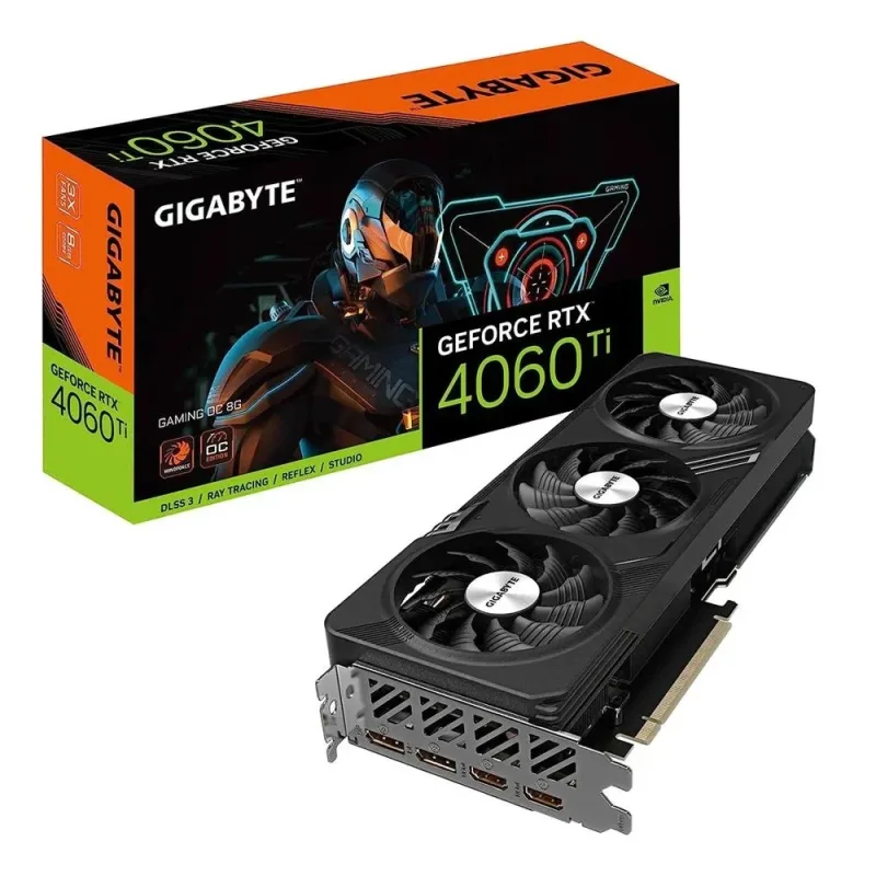 Gigabyte RTX 4060 TI Gaming OC GV-N406TGAMING OC-8GD 128 Bit GDDR6 8 GB Ekran Kartı