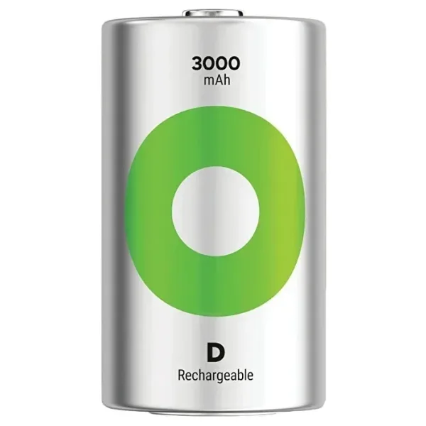 GP ReCyko 3000 mAh 1.2V D Boy Şarjlı Pil
