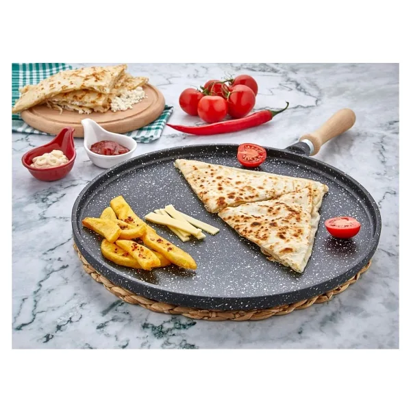 Granit Döküm Gözleme Tava 36 cm