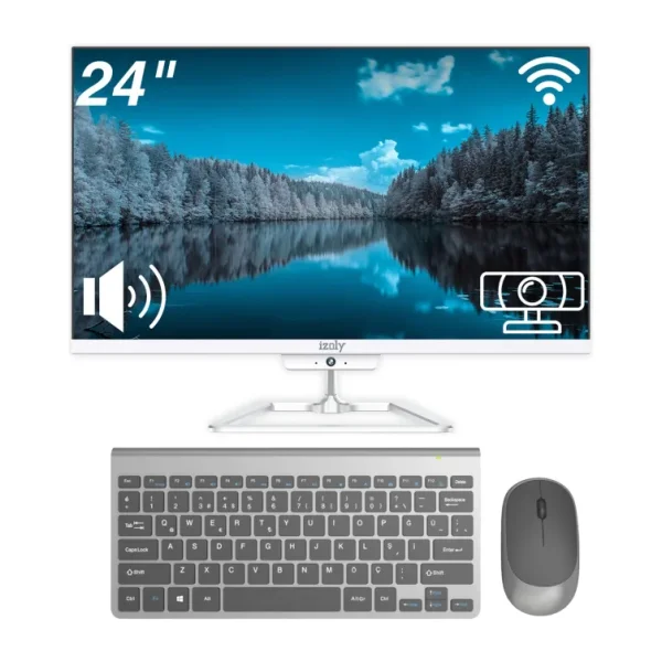 IZOLY A7015 i7 2600 16GB 256B SSD 24" FHD Wifi 6 / BT All In One Bilgisayar