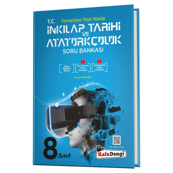 Kafa Dengi Yayınları 8. Sınıf LGS T.C. İnkılap Tarihi Ve Atatürkçülük Soru Bankası