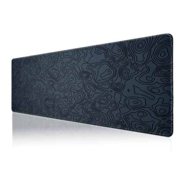 KlasseGear Pro Grey Map Lines 90x40 Cm Xxl Gaming Oyuncu Mouse Pad Mousepad