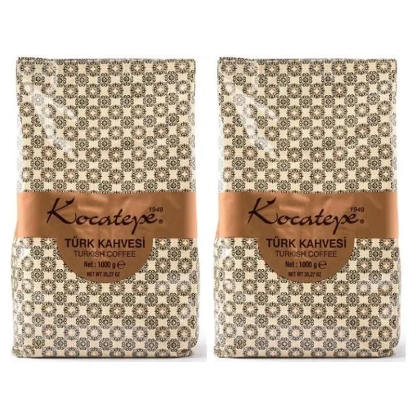 Kocatepe Folyo Türk Kahvesi 1000 gr 2'li