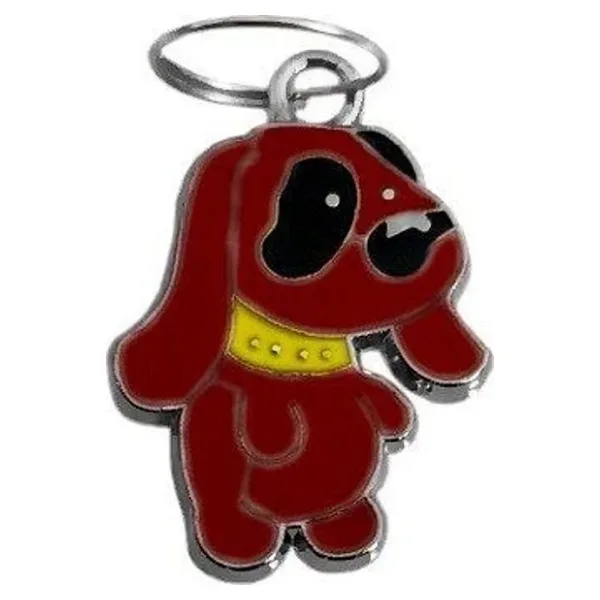 Köpek Tasma Aksesuarı Tasmalı Köpek 1.5x2.5 Cm Kırmızı