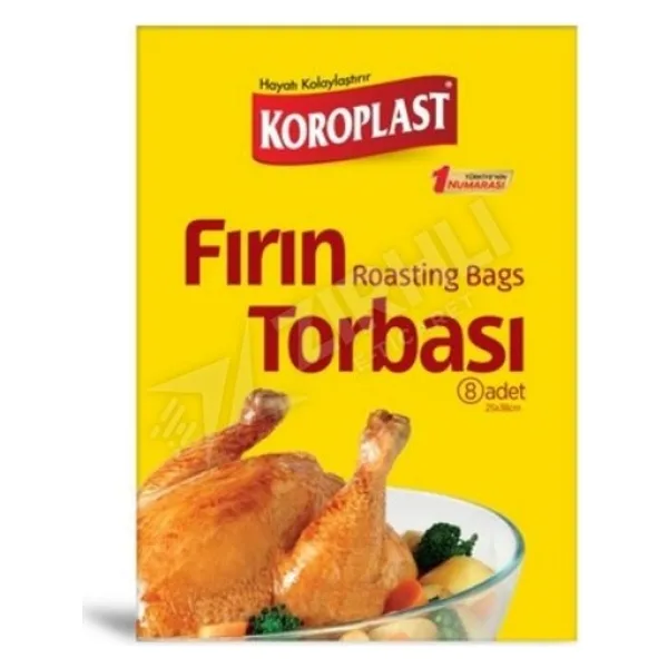 Koroplast 8'li Fırın Torbası 3 Adet