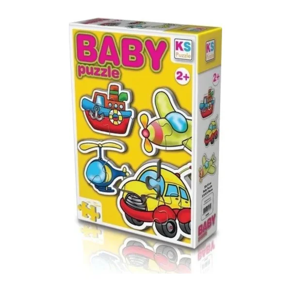 KS Games Ulaşım Araçları Baby Puzzle