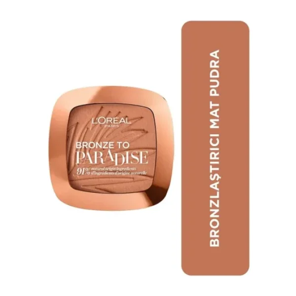 L'Oreal Paris Bronze To Paradise Mat 02 Baby One More Tan Bronzer