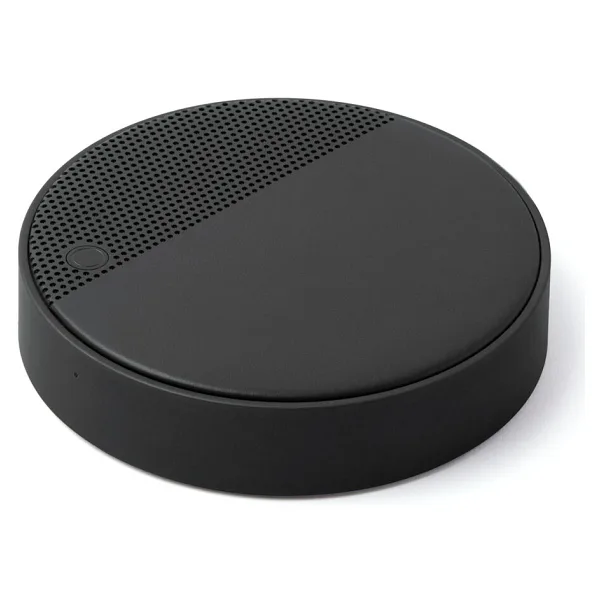 Lexon Oslo Energy Siyah Kablosuz Şarj Cihazı ve Bluetooth Hoparlör