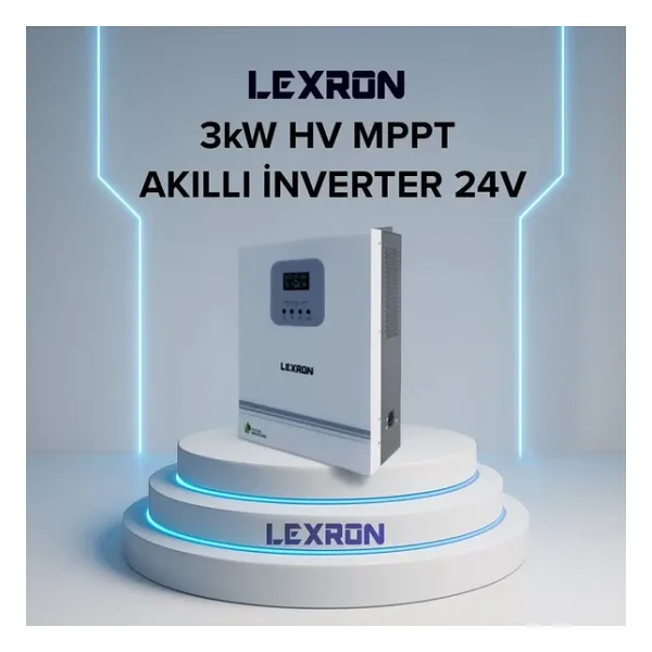 Lexron 3000 Watt 3 Kw Akıllı Mppt İnverter - İnvertör
