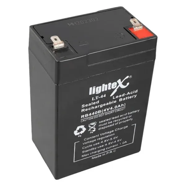 Lightex LT-44 4Volt 4.0Amper Kuru Işıldak Aküsü