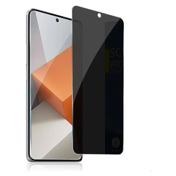 Logis Xiaomi Redmi Note 13 Pro 5G Tam Kaplayan Hayalet Ekran Koruyucu Cam