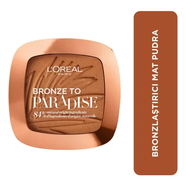 L'Oreal Paris Bronze To Paradise Mat 02 Baby One More Tan Bronzer