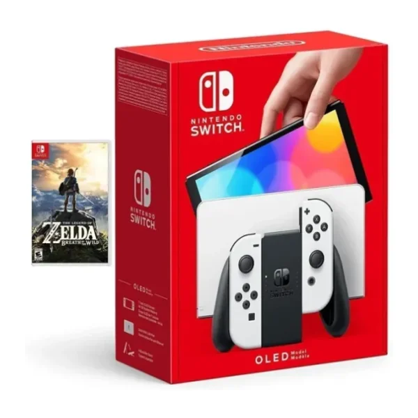 Nintendo Switch 64 Gb Konsol Oled Model + ZELDA SWITCH OYUN
