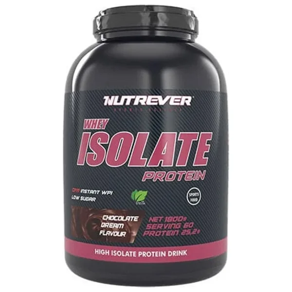 Nutrever Whey Isolate 1800 gr Protein Tozu