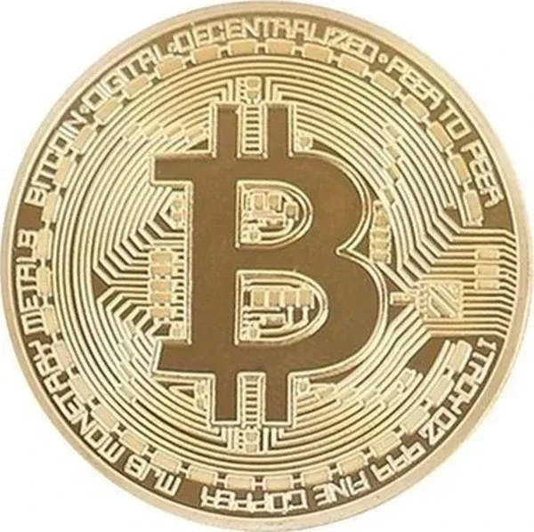 OLLEVRA Bitcoin Madeni Hatıra Hediye Sikke